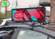 Bảng hiển thị biển hiệu LED xe không dây P4 MBI5020 Mô-đun Quảng cáo Taxi Topper màn hình