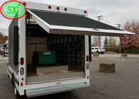 P6 Mobile Truck Trailer Box LED Display , Vehicle TV Screen Digital LED sign
