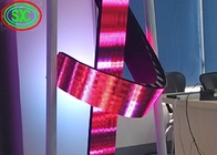 Màn hình LED hình trụ đường cong chống nước SMD P10 Màn hình LED 360 độ