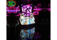 5 Years Warranty 3D DJ Booth Stage LED Screens , Video 3D Display in Bar Booth