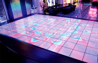 Oudoor P5 Video Dance Floor cho thuê, Wedding Dance Floor Lights HD 64 * 32 Độ phân giải