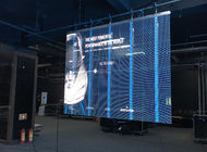 IP30 hd Indoor P5.21 Transparent LED Screen Pixel Density 36864 Dots / sqm