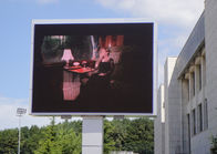 P10 1R1G1B Advertising Led Screens , Flat Led Video Panels High Definition