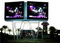 Quảng cáo ngoài trời Bảng quảng cáo LED Tòa nhà Đường lớn Bảng hiển thị LED P8 P10 với cột