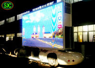 Video hiển thị Led xe tải di động ngoài trời, quảng cáo Trailer / xe di động