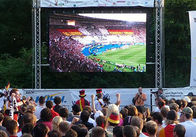front maintenance outside big viewing angle P10 LED video wall for stadium sports event