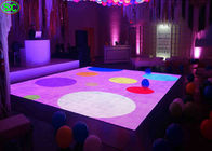 Trong nhà Full Color p6.25 led sàn nhảy sàn nhảy Độ nét cao với quét hiện tại không đổi 1/5