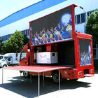 HD P6 Mobile Truck Cho thuê màn hình LED di động DC5V Điện áp làm việc Cấu trúc đơn giản
