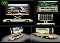 Màn hình LED xe tải di động kỹ thuật số P6 di động Hiển thị 192mm * 192mm Kích thước mô-đun cố định trên xe