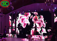 Trang trí đám cưới Cho thuê HD trong nhà Hiển thị LED P2 P3 P4 128 * 64 Độ phân giải