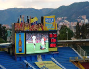 Bảng quảng cáo thể thao P8 Sân vận động ngoài trời Bảng hiển thị LED 60Hz với hệ thống thời gian