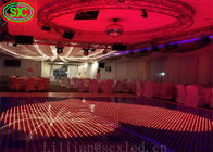 Oudoor P5 Video Dance Floor cho thuê, Wedding Dance Floor Lights HD 64 * 32 Độ phân giải