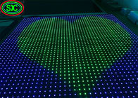 Epistar LED Chip P6.67 Đầy đủ màu sắc ánh sáng lên sàn nhảy không thấm nước IP65 SMD 1/8 Chế độ quét