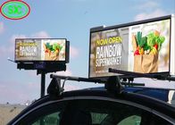 4G WIFI GPS Taxi ngoài trời Top P3 Di chuyển biển quảng cáo