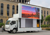 P6 Van Xe tải di động ngoài trời Quảng cáo Màn hình Led Bảng điều khiển Video Trailer