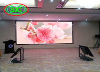 Giá xuất xưởng siêu rẻ Led âm tường Full Color trong nhà HD P4 1500cd / m2 Độ sáng