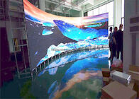 Trung Quốc Video tường dẫn chất lượng cao P3.91 trong nhà ngoài trời Màn hình hiển thị LED cong cho cửa hàng / Supermaket