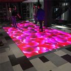 Sự kiện tiệc tùng trong nhà Màn hình sàn khiêu vũ Led ngoài trời 500 * 1000mm Tủ
