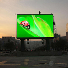 Quảng cáo truyền thông lắp đặt cố định 7500cd sáng cao Nationstar SMD2727 P6 màn hình cong full color ngoài trời