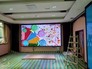 P3 576x576mm Màn hình LED đường cong trong nhà đầy đủ màu sắc, tường video hội nghị trong nhà, màn hình LED sân khấu