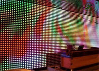 Quảng cáo truyền thông P25 Curtain LED Display, DIP 346 Màn hình LED độ nét cao