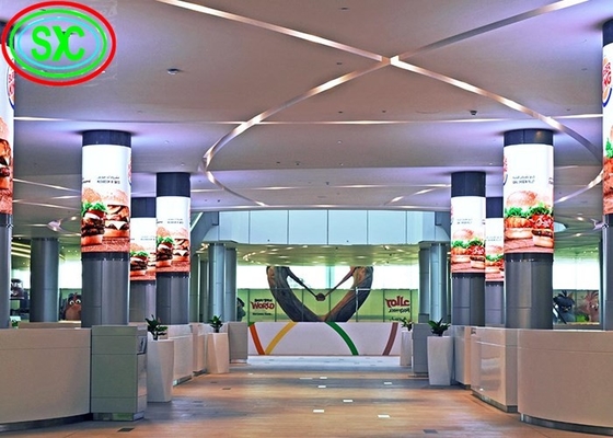 Màn hình LED linh hoạt Màn hình P3 Trong nhà Góc nhìn rộng SM2020 cho Trung tâm mua sắm