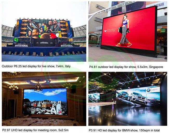 Màn hình LED sân khấu trong nhà độ sáng cao p1.5mm với bảo hành 5 năm của Nationstar