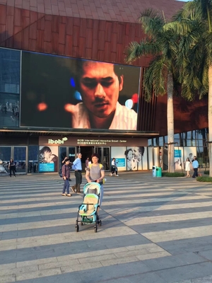 Quảng cáo tường video ngoài trời Màn hình quảng cáo màn hình Led P6 mm đầy đủ màu sắc cho bảng hiệu và màn hình kỹ thuật số