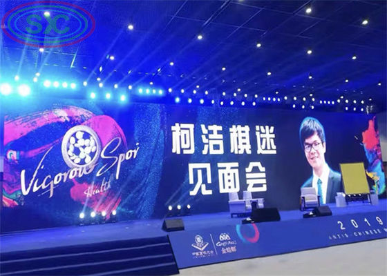 P3.91 P4.82 Màn hình LED thuê trong nhà