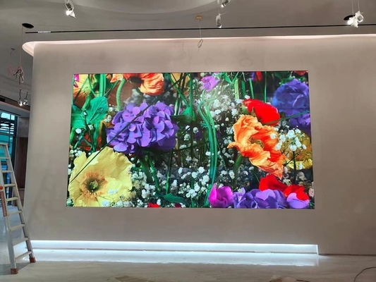 Độ phân giải cao P2.5 Magnet Video Indoor LED Screen 640x480mm Cabinets,3840hz refresh rate, front service