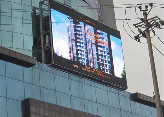P6 Bên ngoài màn hình màn hình LED đầy màu tiết kiệm năng lượng quảng cáo bảng quảng cáo