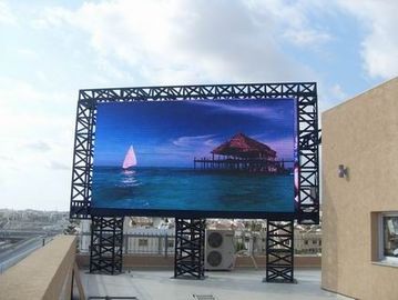 Bên ngoài Full Color P8 LED Display IP65 1024*1024mm tủ 7000cd / sqm màn hình LED màu đầy đủ