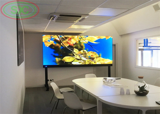 Cài đặt cố định TV văn phòng tường LED trong nhà P3, P4, P5 màn hình hiển thị LED màn hình LED cho cuộc họp