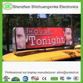 Tiêu chuẩn CE/ROHS/FCC/ISO2001 Màn hình LED bên ngoài xe cho màn hình quảng cáo