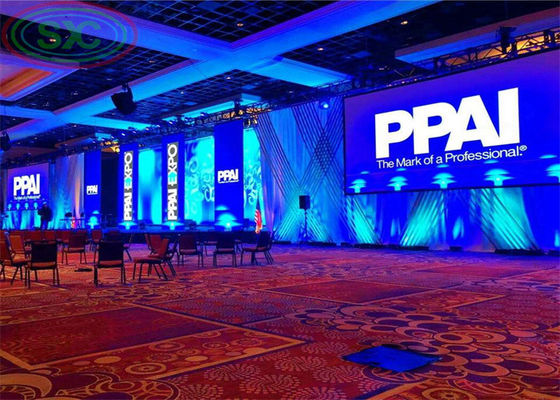 Màn hình LED sân khấu P3.91 độ nét cao cho trong nhà với kích thước tấm tiêu chuẩn 500*500mm hoặc 500*1000mm