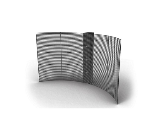 Đường video LED trong suốt P3.91 Indoor Led Mesh Curtain Signage Displays màn hình LED