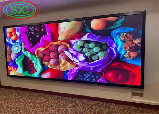Màn hình LED cho thuê trong nhà màu đầy đủ với góc nhìn 140 độ và tần số quét trên 1920Hz cho hình ảnh mượt mà