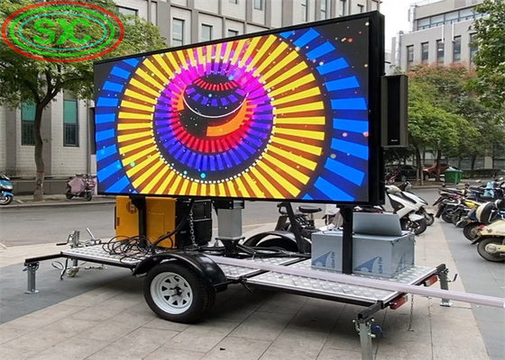 P6 SMD RGB màn hình LED cho ga xe buýt / quảng cáo trong nhà LED Video màn hình đầy màu