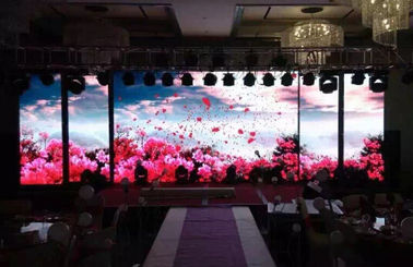 RGB P5 LED TV trong nhà màn hình sân khấu nền thuê màn hình đầy màu