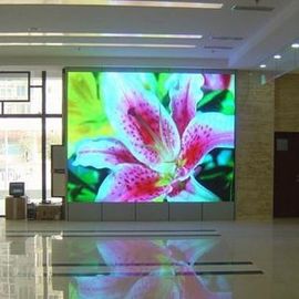 Màn hình hiển thị LED nhôm 256 * 128mm Mô-đun nội thất đầy màu với khoảng cách xem tối ưu 6m-30m