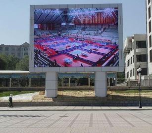 P8 Digital Building Fixed Installation Billboard Quảng cáo màn hình hiển thị LED