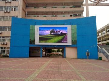 Không thấm nước ngoài IP65 đầy màu sắc P10 màn hình LED tường video CE Rohs được phê duyệt