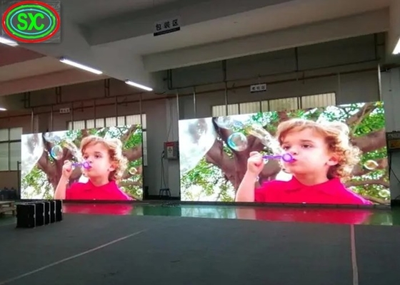 Trung Quốc Full Color HD P6 ngoài trời chống nước Full Color LED Video Wall SMD 3535 LED màn hình bảng điều khiển