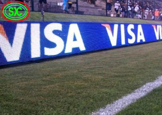 P6 Sport Chu vi LED video Hiển thị Sân vận động Led Bảng chống nước