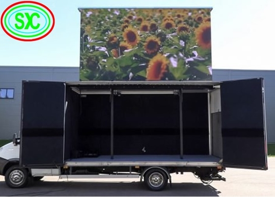 Ngoài trời đầy màu sắc P6 kỹ thuật số ngoài nhà quảng cáo Led Billboard xe tải