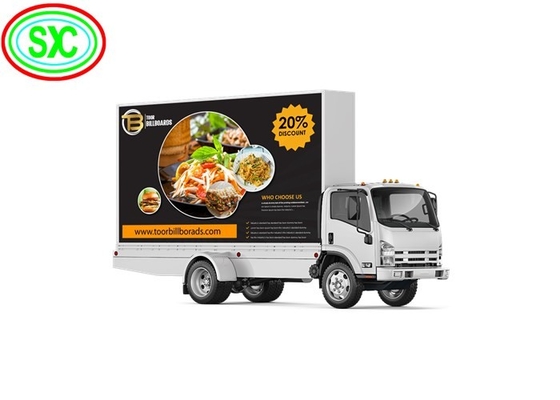 60Hz Frame Rate P3 Mobile Truck màn hình LED cho màn hình ra mắt sản phẩm di động