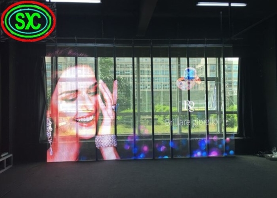 Trung Quốc Indoor P3.9-7.8 Full Color Transparent Led Display Screen Smd cong
