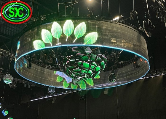 Bảng quảng cáo LED cong cong độ nét cao trong nhà P4 RGB 3 trong 1