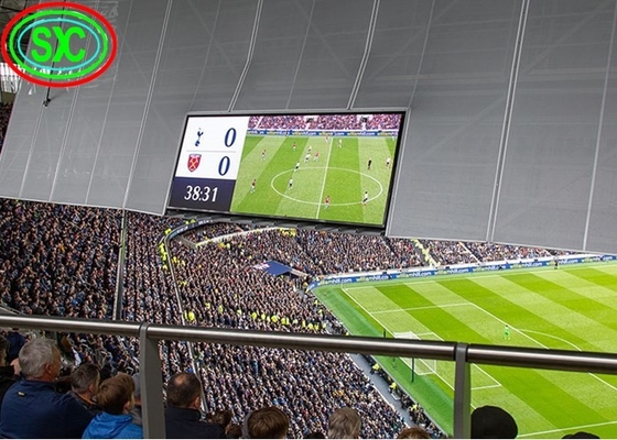HD ngoài trời Tỷ lệ làm mới cao Full Color P8 Big Stadium LED Display Screen