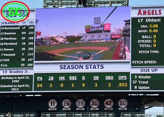 Màn hình LED ngoài trời P5, khoảng cách điểm ảnh 5mm, IP65, màn hình sân vận động chống nước